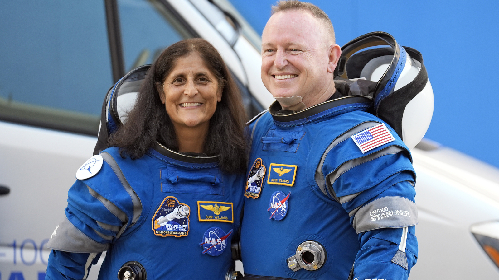 Sunita Williams and Butch Wilmore