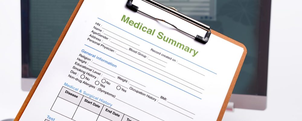 Medical Record Summary Paralegal